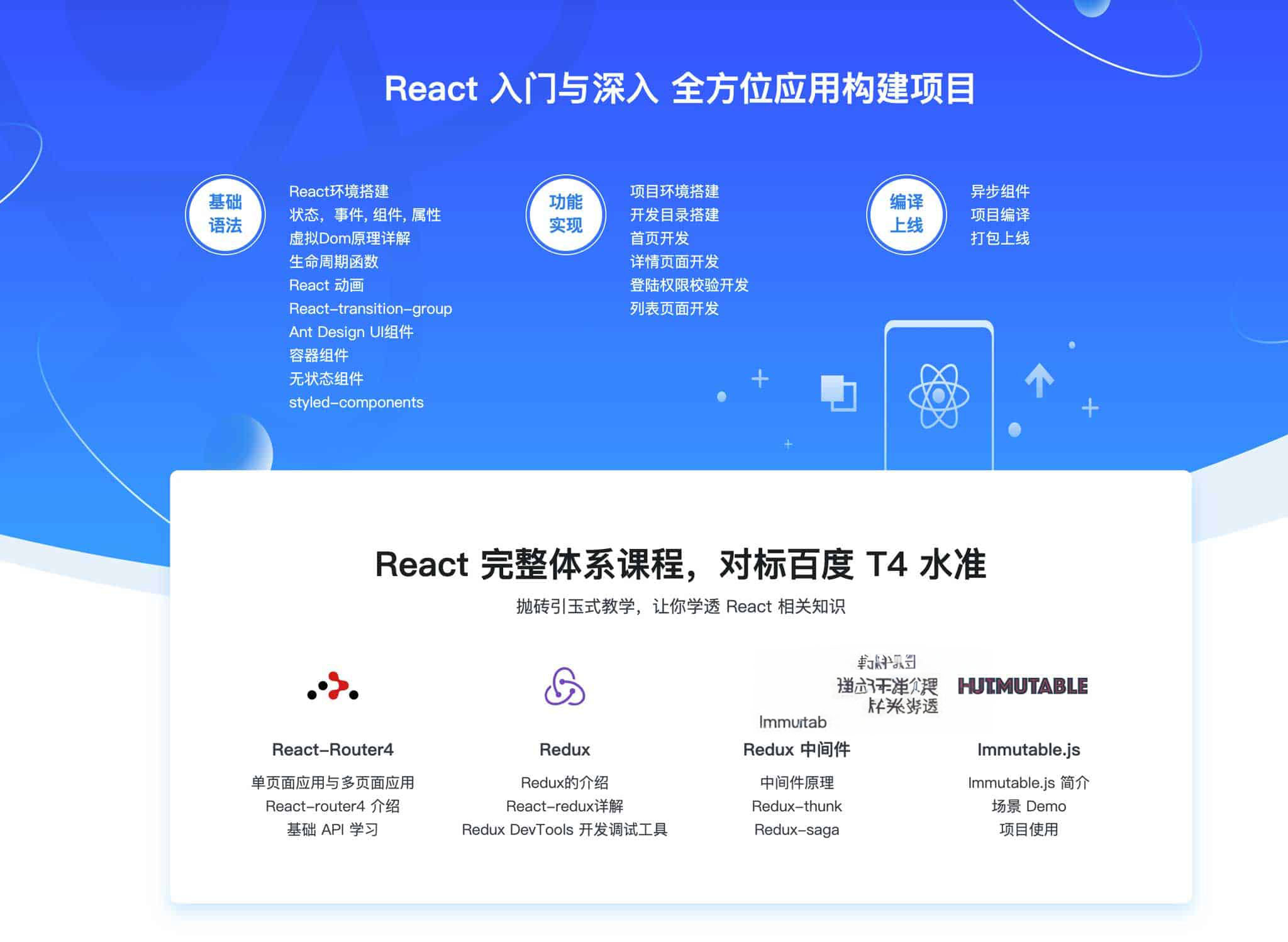 React16.4开发简书项目 从零基础入门到实战 1 React16.4开发简书项目 从零基础入门到实战