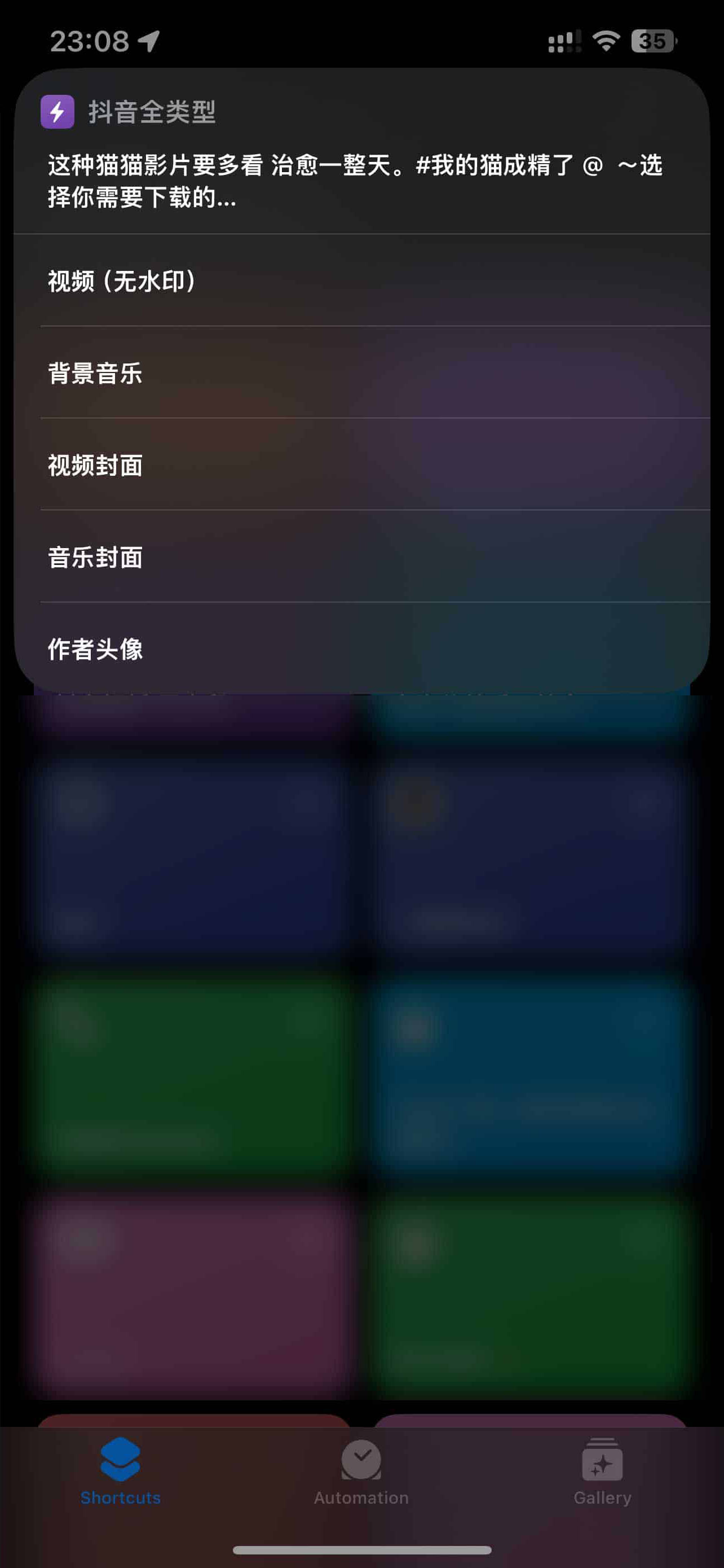 抖音短视频去水印解析下载捷径-抖音全类型 1 抖音短视频去水印解析下载捷径-抖音全类型