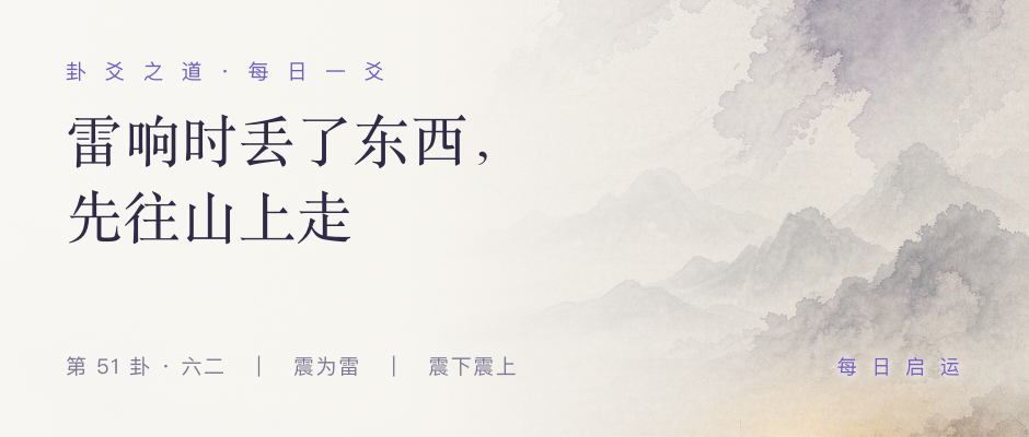 震卦六二 · 卦爻之道
